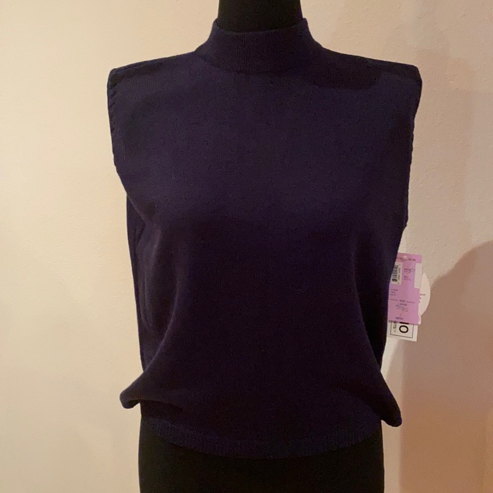NWT San Remo knit sleeveless sweater